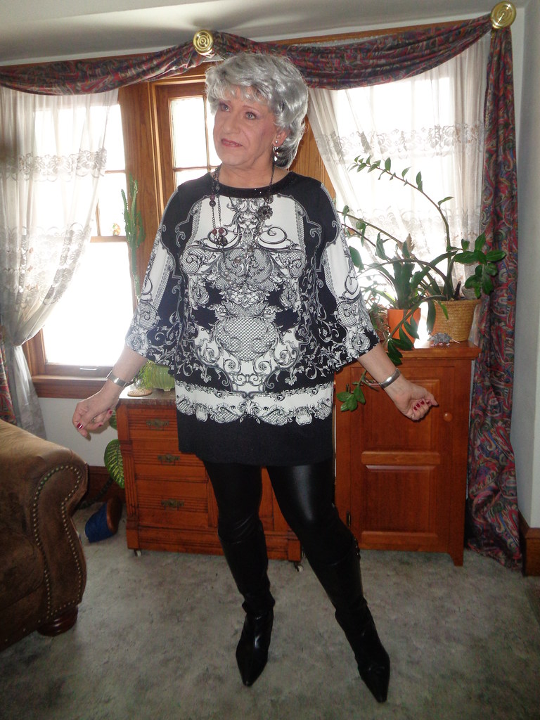 Granny Wearing Tights