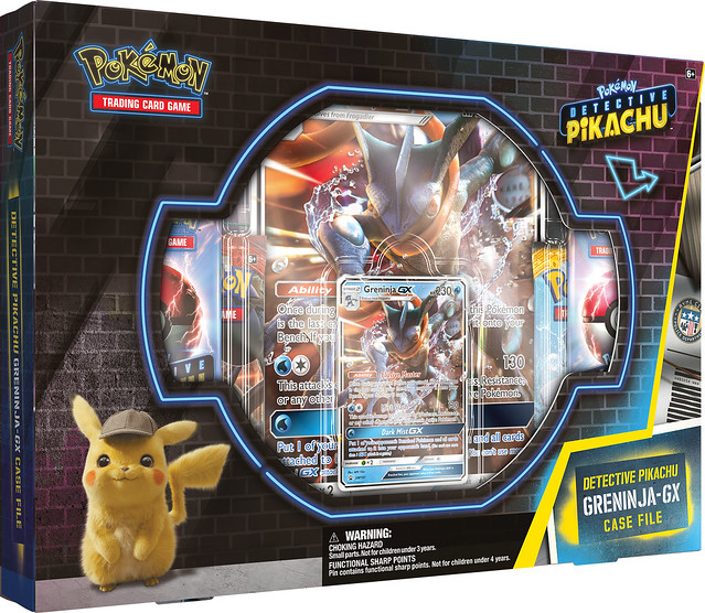 POKEMON Detective Pikachu TCG Greninja Case File