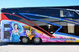 Decorated bus (Northern Thailand 2018)
