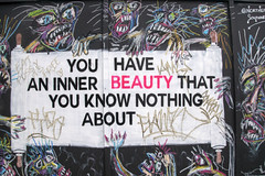 DSC_6154 Shoreditch London Old Street Artwork. You have an inner Beauty that you know nothing about