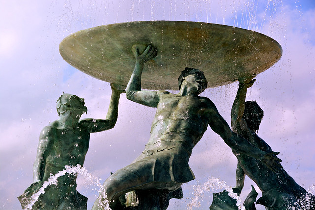 The Triton Fountain (detail)