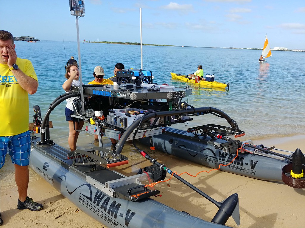 BlueROV Launch+Recovery System Testing - February - May 2018