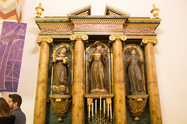 Triptych of Saints, Mission Dolores