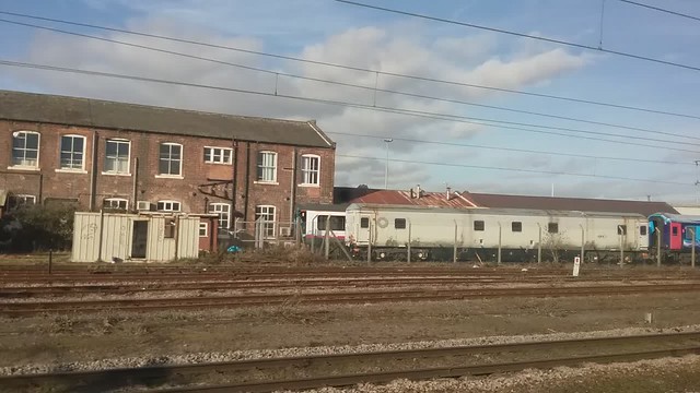 Mark 3 coaching stock at donny