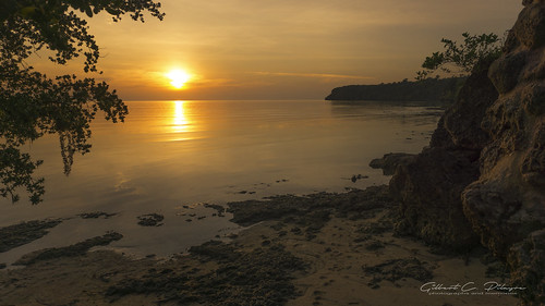 siquijor sunrise philippines dusk beach