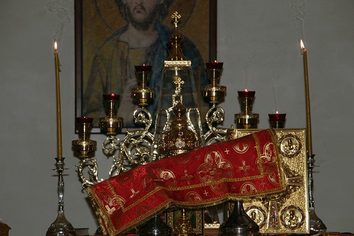 Пасхальное Богослужение в Свято-Никольском храме станицы Кавказской IMG_1421