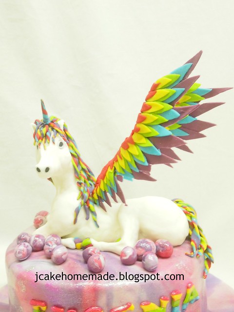 Pegasus birthday cake 飞马座蛋糕