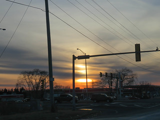 sunset. february 2019