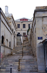 Looking up the street to the Casino, Ermoupolis, Syros