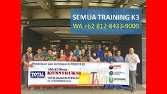 JAMINAN LULUS, WA +62 812-8433-9009, Pelatihan Ahli K3 Umum Jakarta