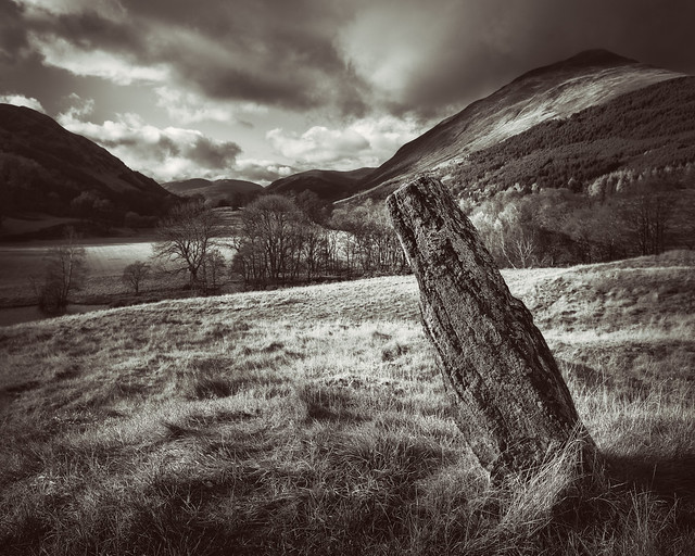 St. Adomnan's standing stone | Glen Lyon | Perthshire