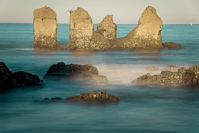 Ruinas en alta mar