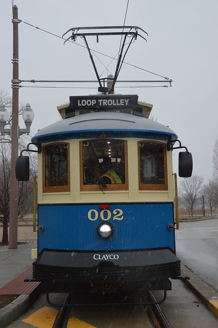 Loop Trolley #2 front end, St Louis Missouri.