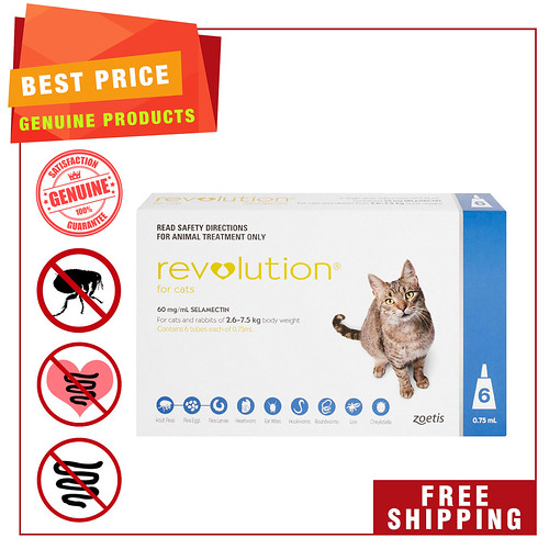 Revolution for Cats Heartworm and Flea Prevention Revoluti… Flickr