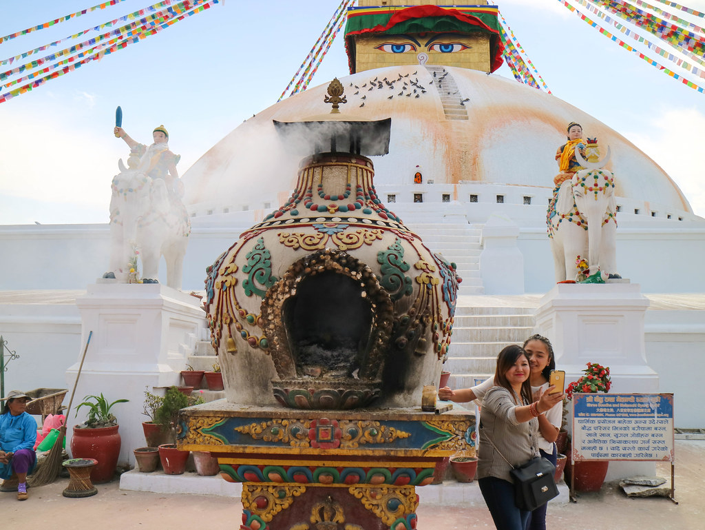 Excursión a Boudhanath en un viaje a Katmandú de 3 días
