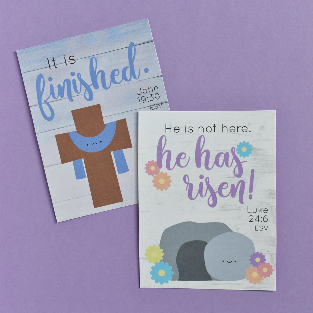 Holy Week Printable Verse Cards