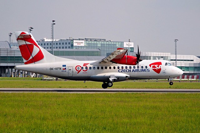 ATR 42-500  OK-KFN — ČSA Czech Airlines