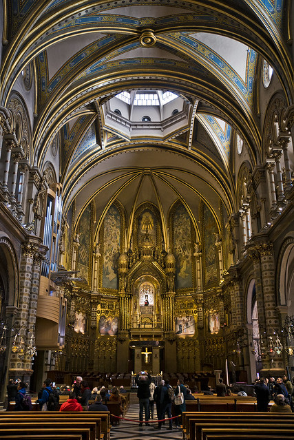 L'església de Montserrat / Montserrat church
