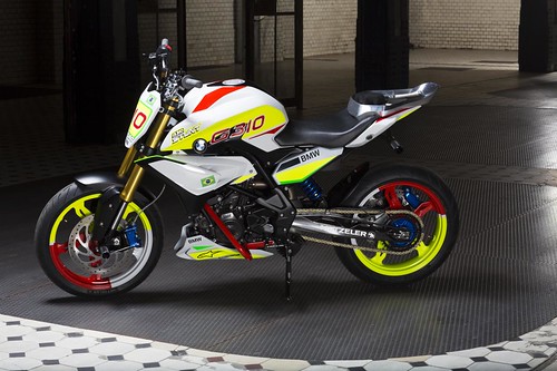 BMW подготовила легкий мотоцикл для стантрайдинга Concept Stunt G 310
