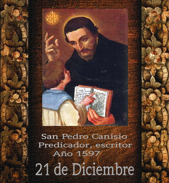  San Pedro Canisio.(†Dedicado  al P.Cotallo)