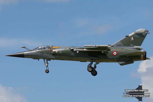 634/33-CK Dassault Mirage F1CR @ Florennes 2008