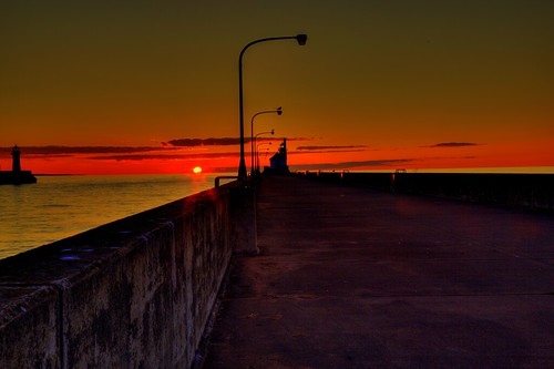 sunrise minnesota duluth canalpark duluthminnesota lakesuperior morning dawn scenery northamerica america usa canon canoneos canon6d 24105l pier lighthouse upnorth midwest digital geotagged photomatix hdr tonemapping northpierlighthouse perspective lakesuperiorsunrise greatlakes greatlakesregion