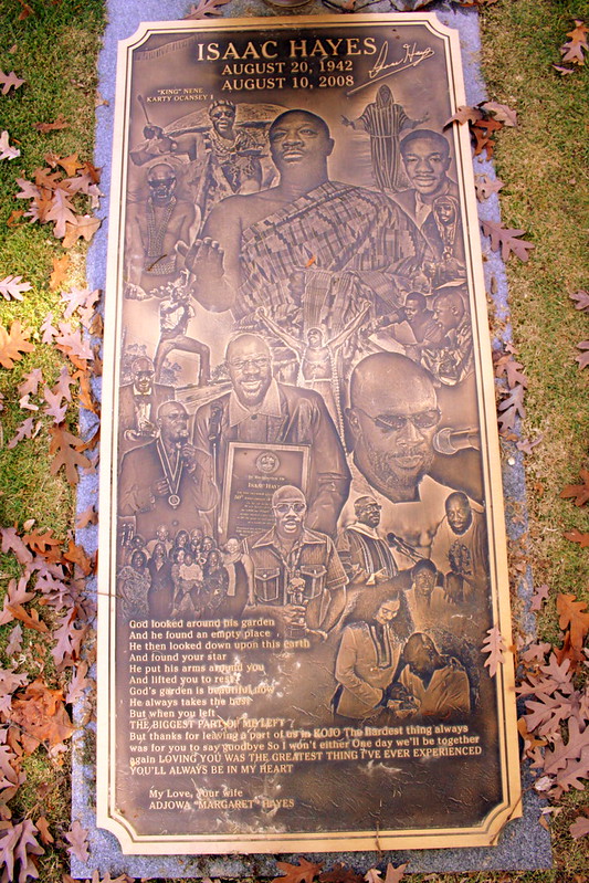 Isaac Hayes Burial Site