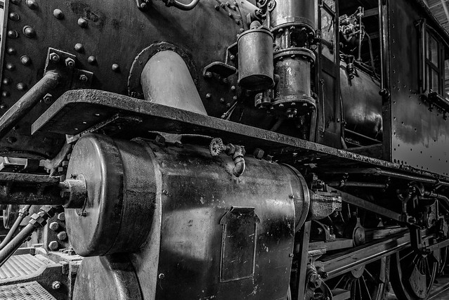B&O Railroad Museum - Old and Gritty Locomotive