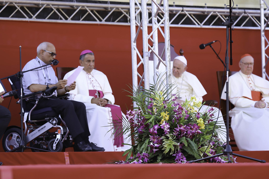 Encuentro de voluntarios con el Papa Francisco