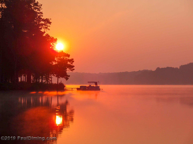 Sunrise @ Swift Creek Reservoir, Midlothian, VA