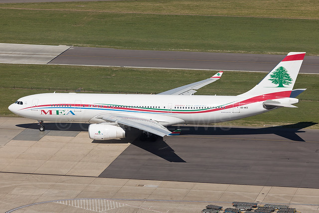 MEA Middle East Airlines Airbus A330-200 OD-MEE [LHR]