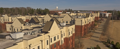 Student Housing Aerial