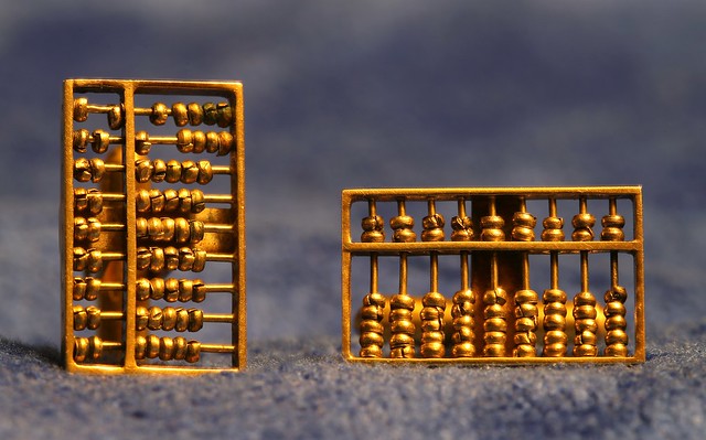 abacus cufflinks