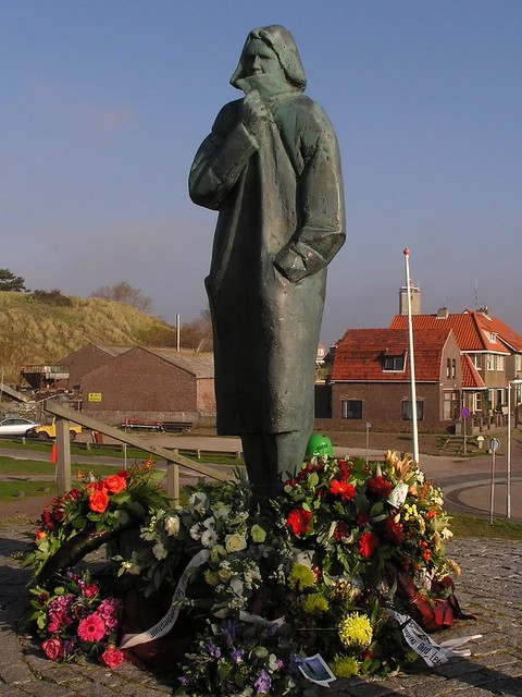 Lost fisherman memorial, Terschelling, the Netherlands