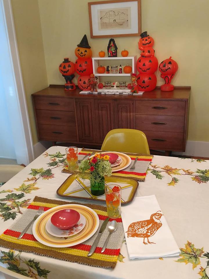 October 2018 table setting