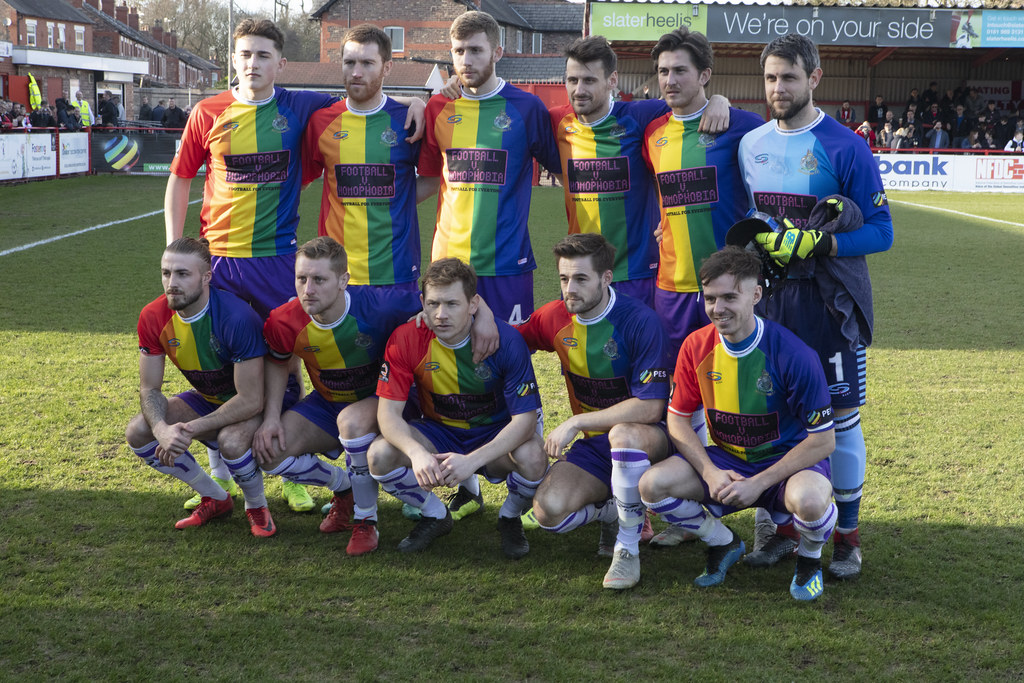 Altrincham FC Rainbow Kit, Local football club Altrincham F…