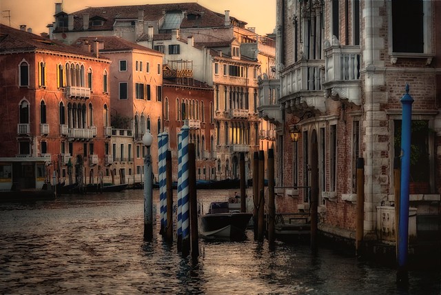 Sunrise at the Canal Grande