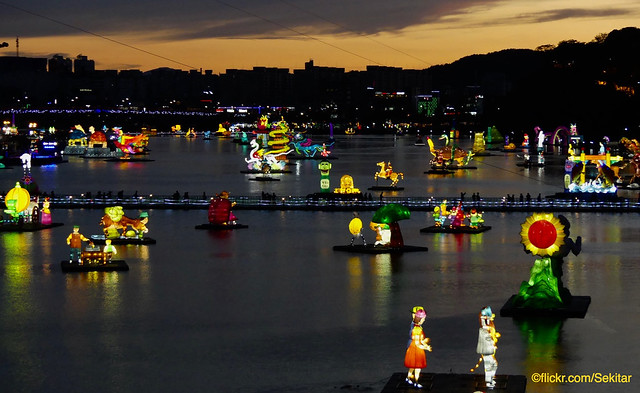 Namgang Lanternfestival, Jinju, South Korea