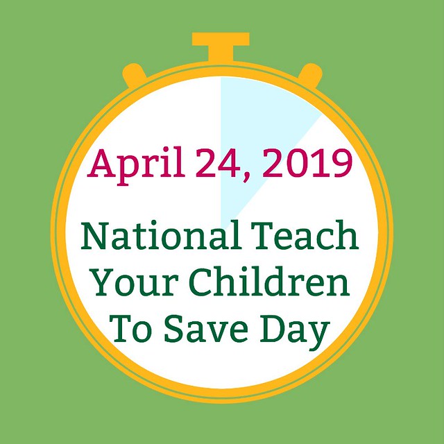 April 24, 2019 National Teach Your Children To Save Day on the SIMPLE moms