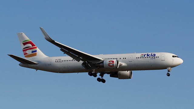 Arkia Israeli Airlines I-NDOF Boeing 767-300(ER) Katowice-Airport
