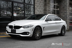 BMW 428xi with 20in Lexani Wraith Wheels and Toyo Extensa HP Tires