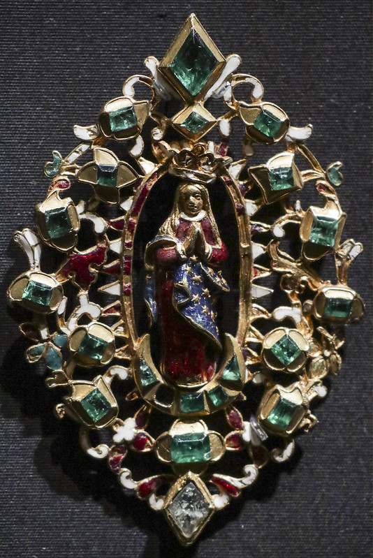 Pendant with the Virgin of the Immaculate Conception, Spain, about 1640-60