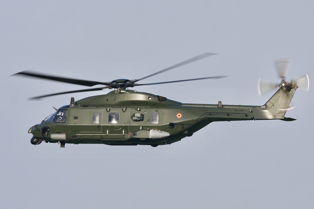 RN-07 NH90-TTH Belgian Army Koksijde 9.1.19