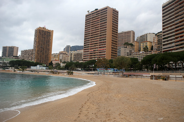 Larvatto beach, Monaco