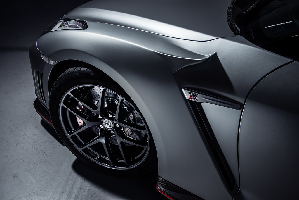 Hyper Black Gts R Rims Nissan GT-R with R101 Lightweight in Gloss Black | HRE Wheels | Flickr
