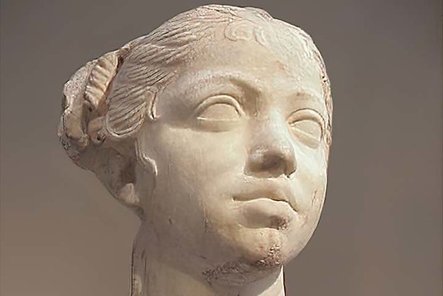 Calpurnia Portrait of a Roman Lady 50 BCE at the Walters Art Museum MH 720X480