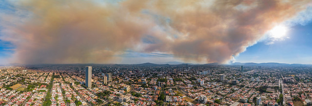Incendio Bosque la Primavera Guadalajara