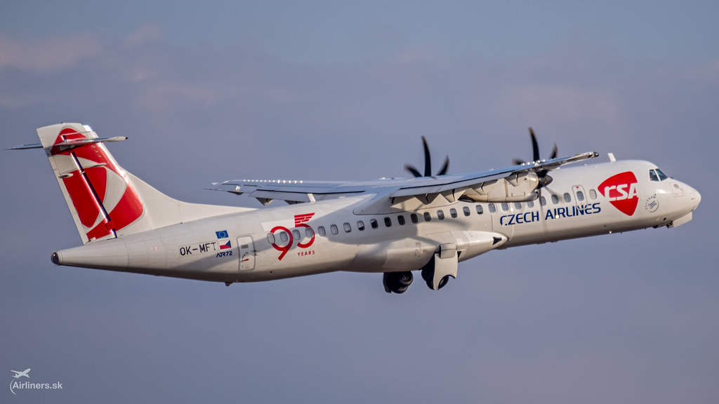 OK-MFT Czech Airlines (CSA) ATR 72-500