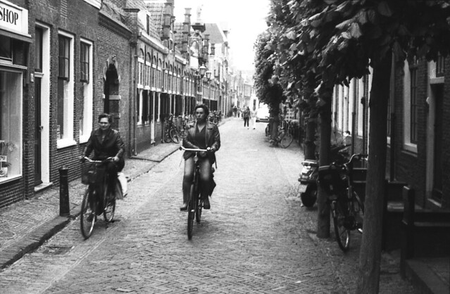 Bikers in Haarlem