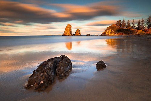 sand sunset glasshouserocks narooma newsouthwales beach longexposure light